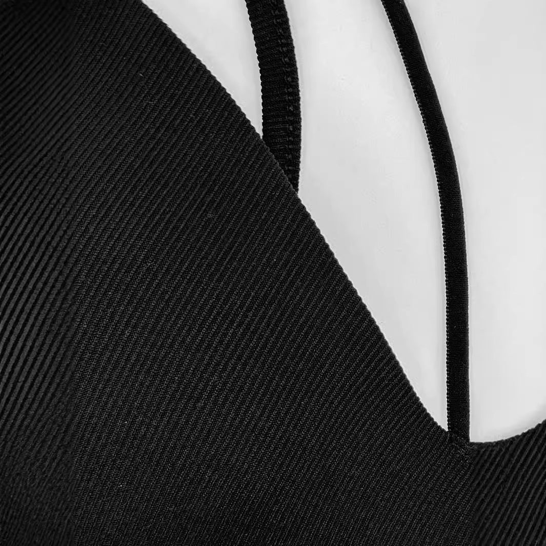 V-neck sleeveless top