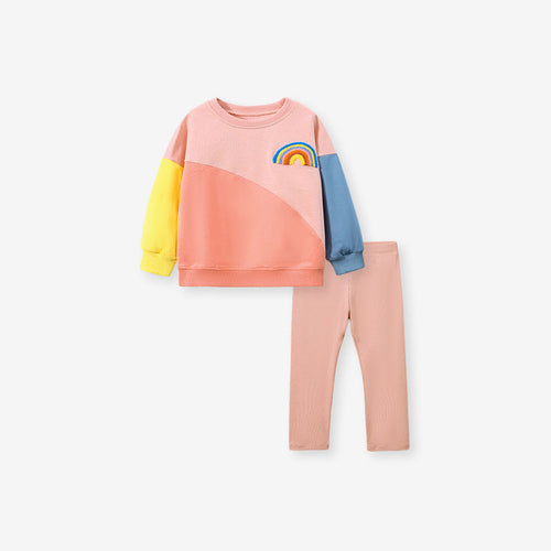 Adorable Kids' Outfit with Embroidered Towel Fabric