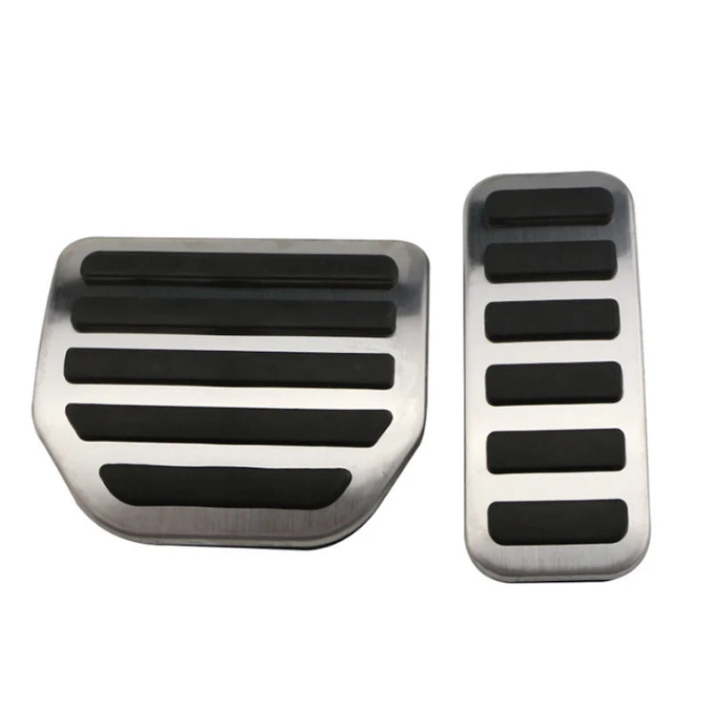 Pédale de frein à gaz en acier inoxydable, couvercle de coussretours anti-alde, Land Range Rover dehors 2010-2013, Discovery 3, 4, Lr3, Lr4, AT