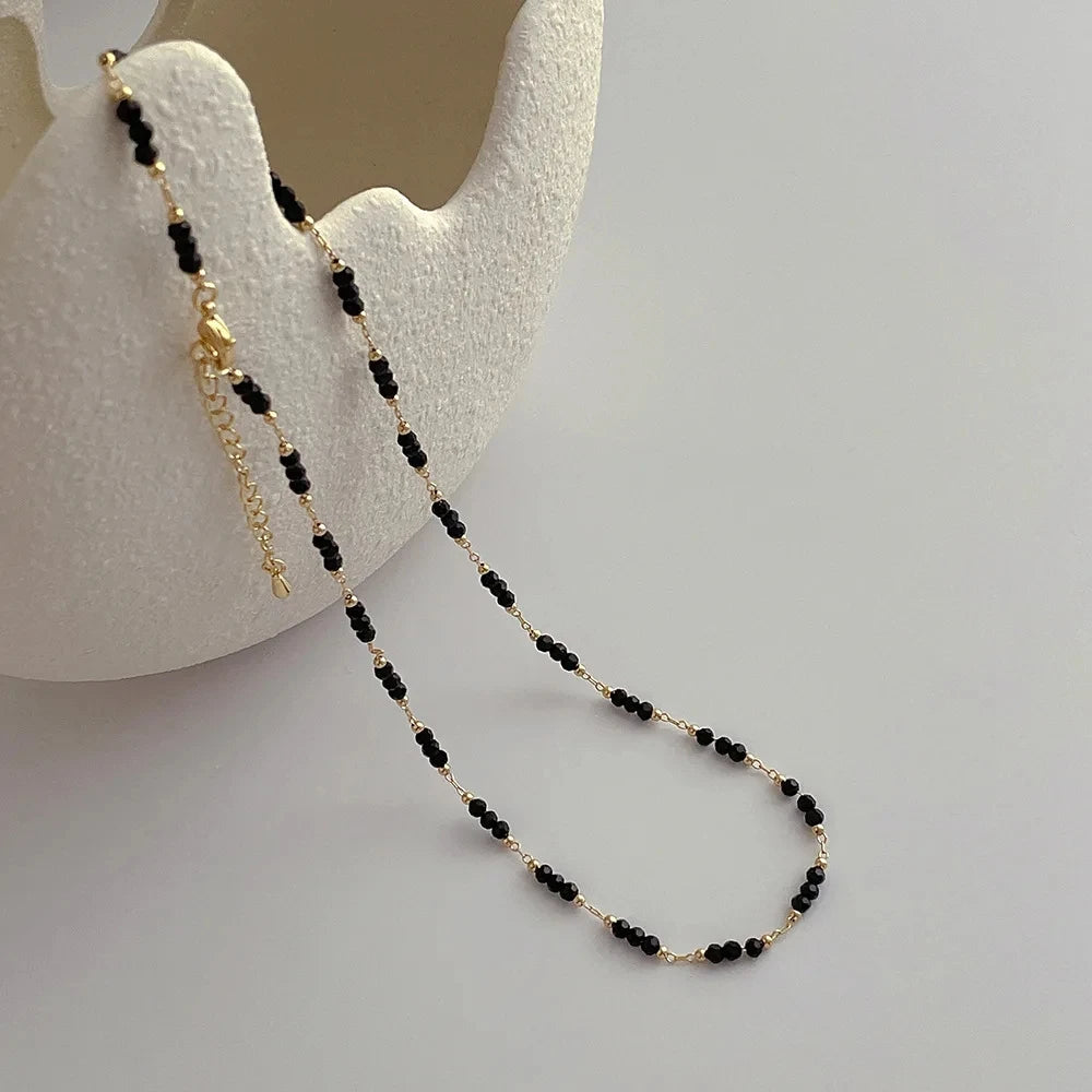 Collier
DIEZI Collier à grosse chaîne CCB exagéré pour femme Cadeau de fête Collier ras du cou simple et tendance en plastique