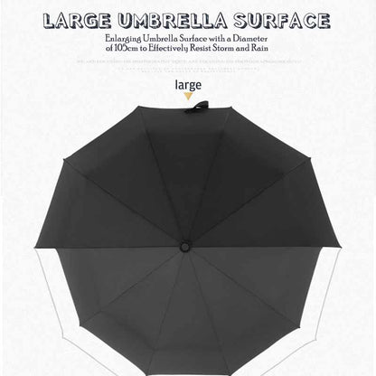 Parapluie pliant automatique coupe-vent double pour femme et homme, dix os, luxe, grande entreprise, parapluies, pluie, cadeau, parasol