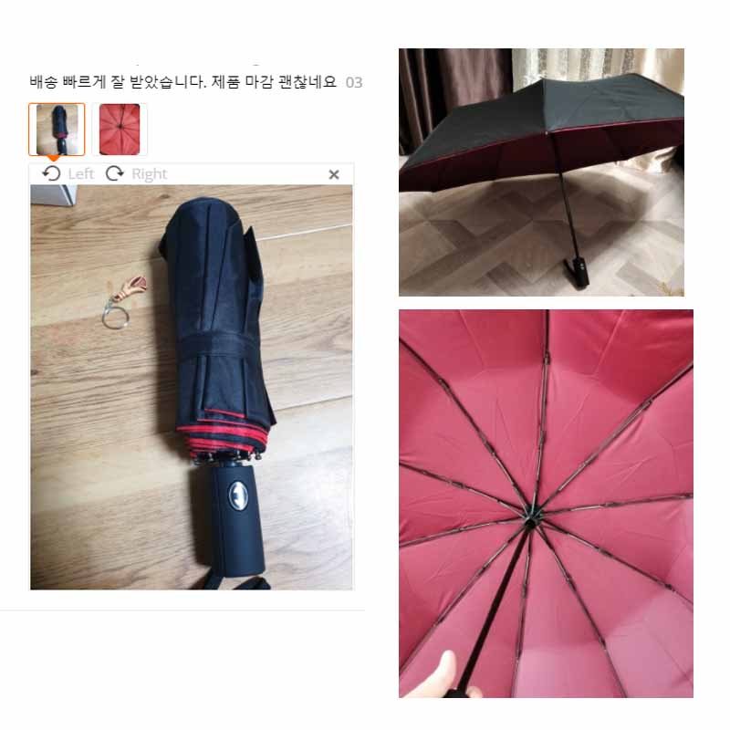Parapluie pliant automatique coupe-vent double pour femme et homme, dix os, luxe, grande entreprise, parapluies, pluie, cadeau, parasol