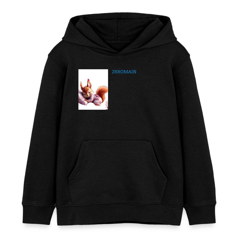 Kids Organic Hoodie by Stanley/Stella - black