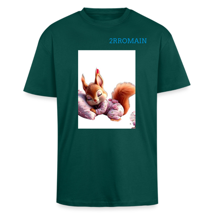 Unisex Oversized Heavyweight T-shirt - hunter green
