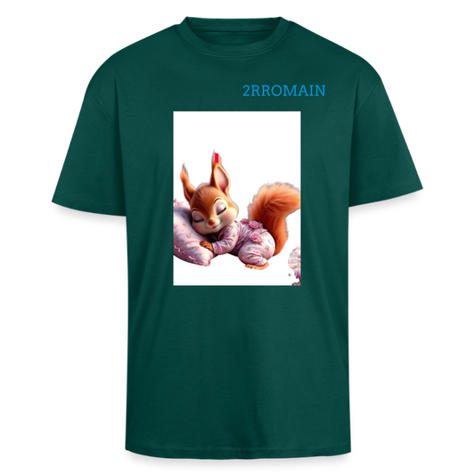 Unisex Oversized Heavyweight T-shirt - hunter green