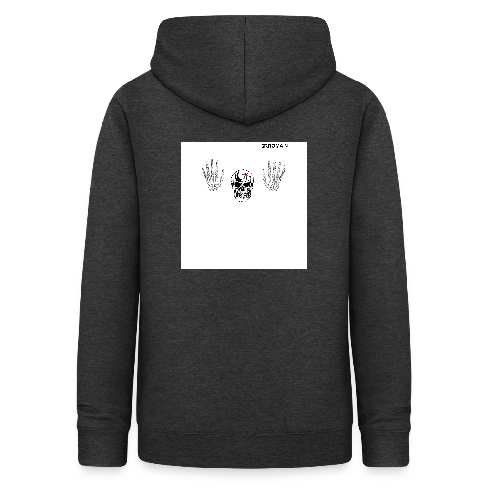 Women's Hoodie - charcoal grey