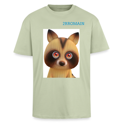Unisex Oversized Heavyweight T-shirt - soft salvia 