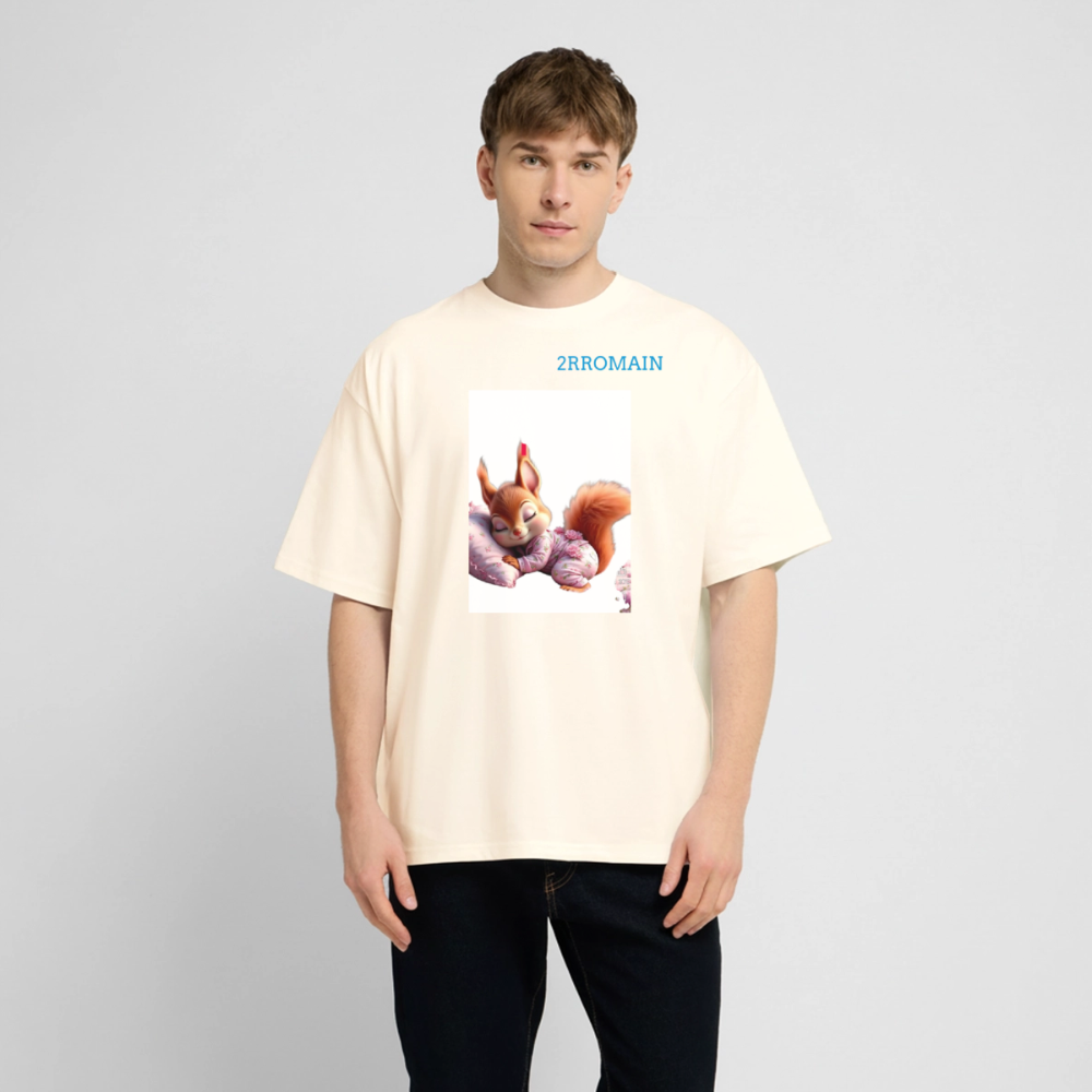 Unisex Oversized Heavyweight T-shirt - creme
