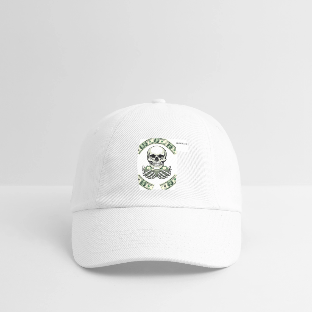Baseball Cap - white/white