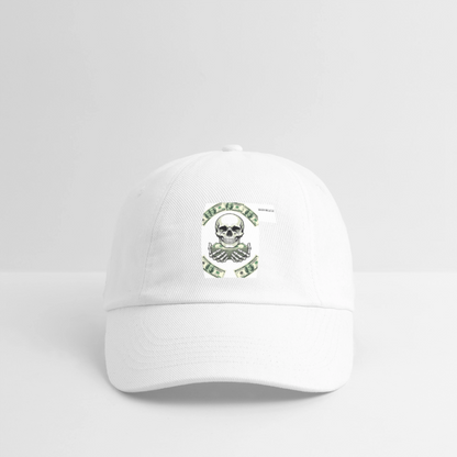 Baseball Cap - white/white