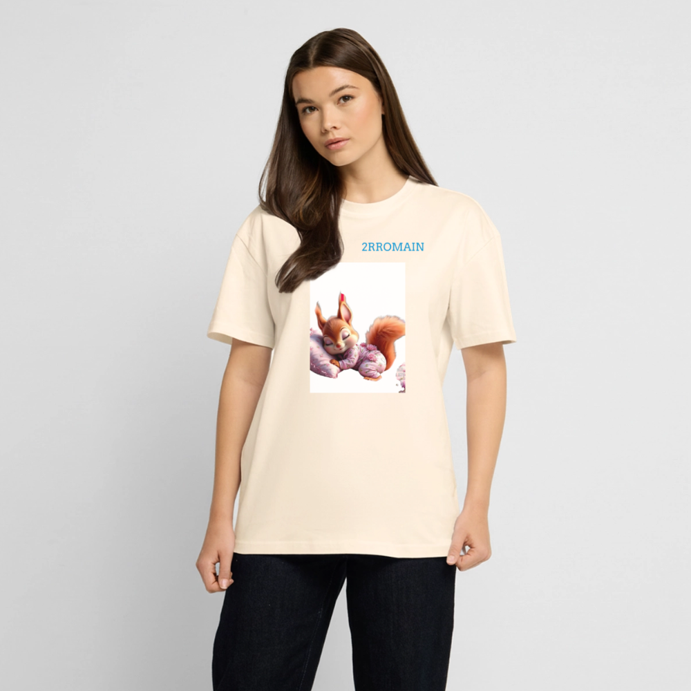 Unisex Oversized Heavyweight T-shirt - creme