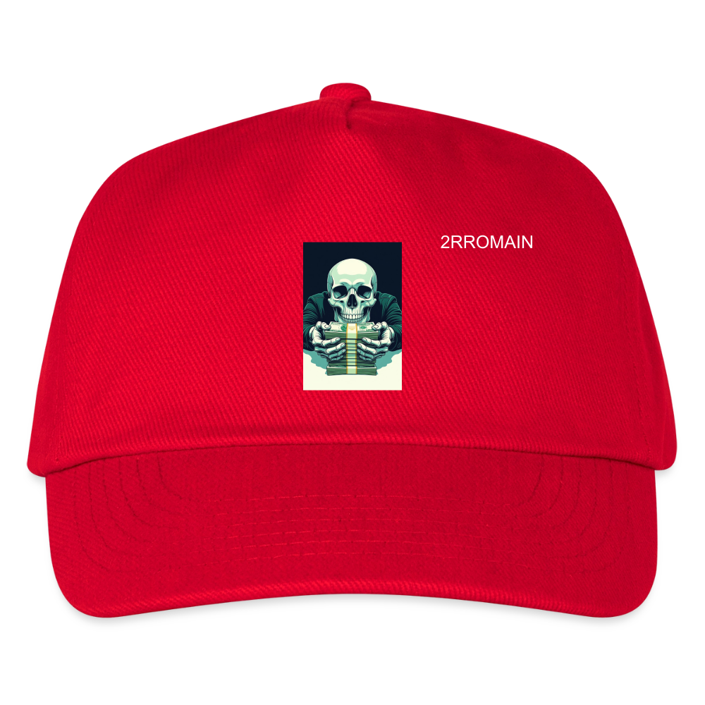 Kids’ Baseball Cap - red