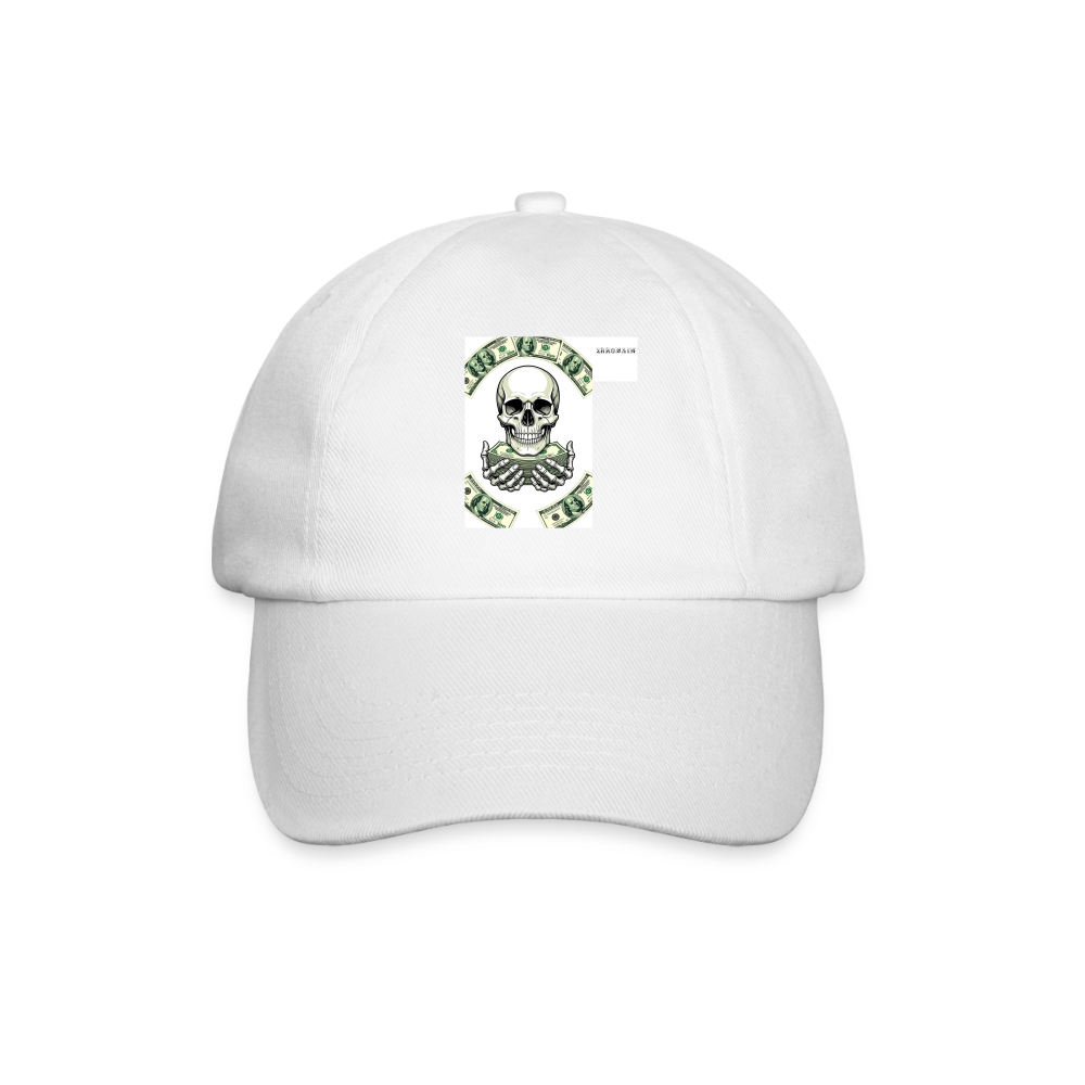 Baseball Cap - white/white