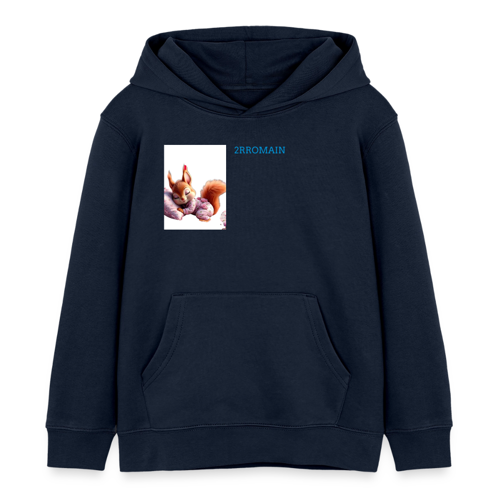 Kids Organic Hoodie by Stanley/Stella - navy