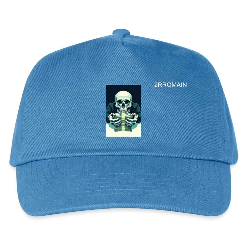 Kids’ Baseball Cap - peacock-blue