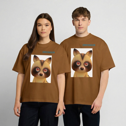 Unisex Oversized Heavyweight T-shirt - toffee