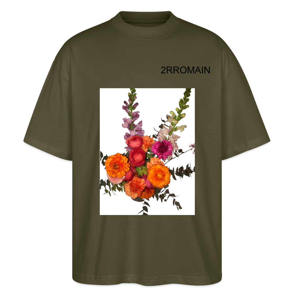 Stanley/Stella Oversized Unisex Organic T-shirt Blaster 2.0 - khaki
