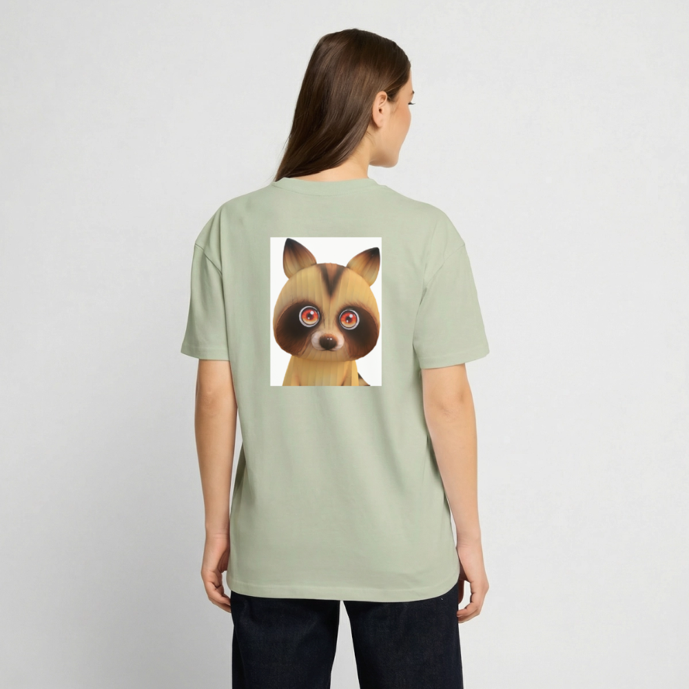 Unisex Oversized Heavyweight T-shirt - soft salvia 