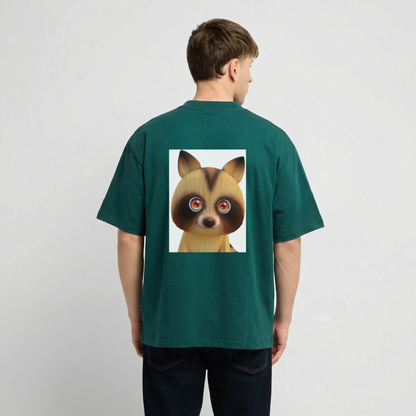 Unisex Oversized Heavyweight T-shirt - hunter green