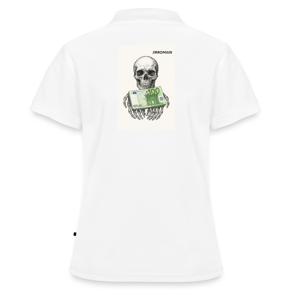 Women’s Premium Organic Polo Shirt - white