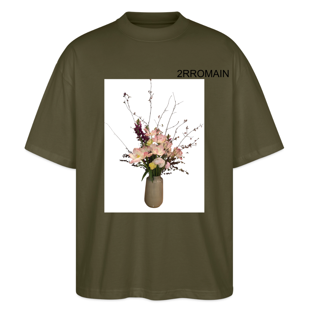 Stanley/Stella Oversized Unisex Organic T-shirt Blaster 2.0 - khaki