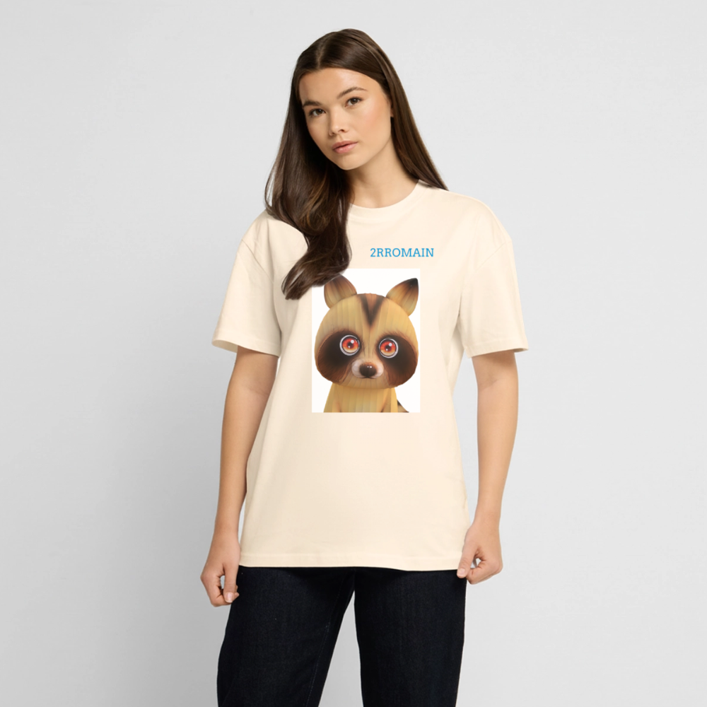 Unisex Oversized Heavyweight T-shirt - creme