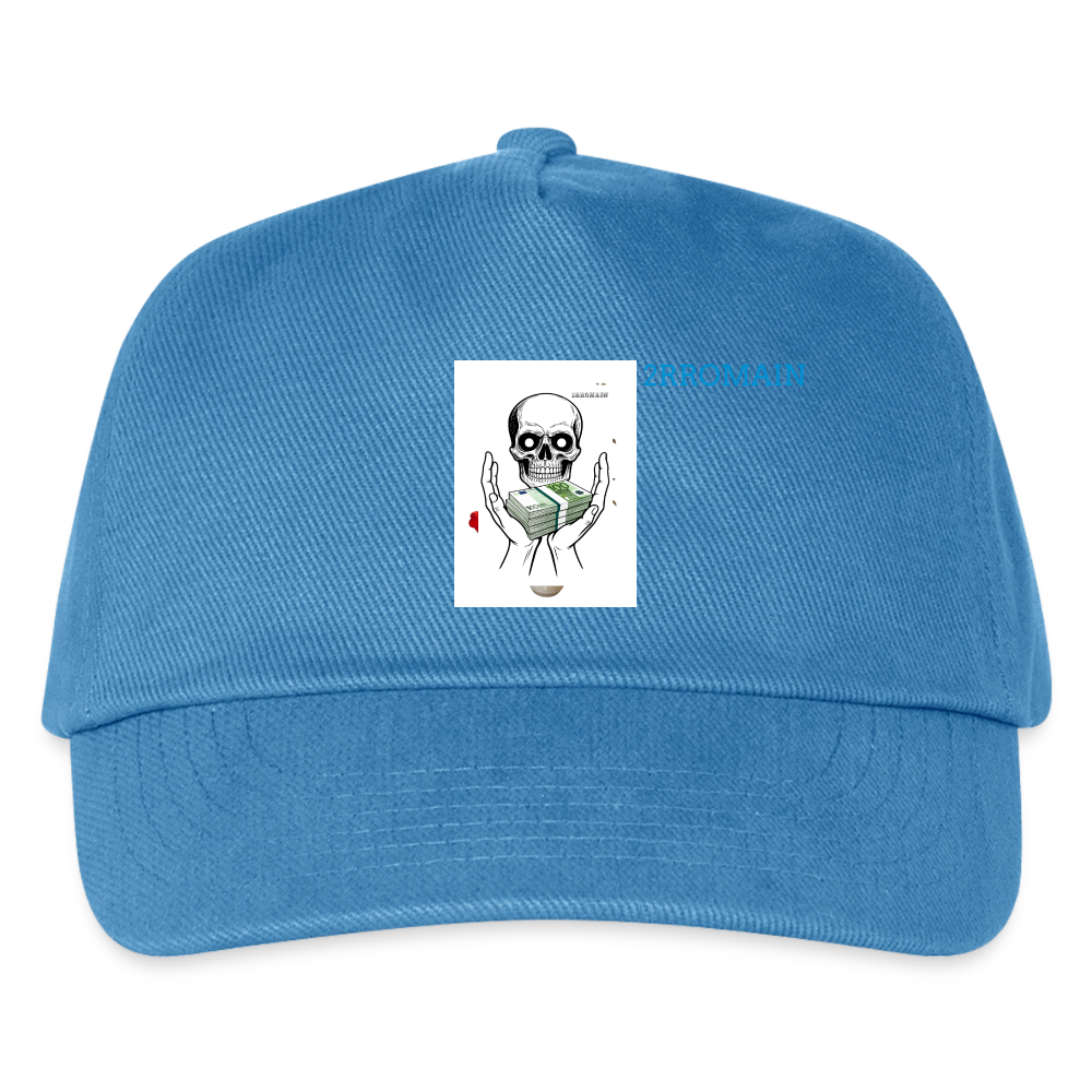 Kids’ Baseball Cap - peacock-blue