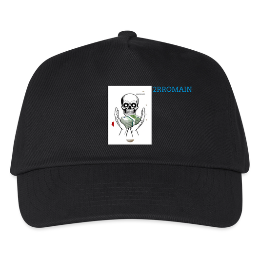 Kids’ Baseball Cap - black