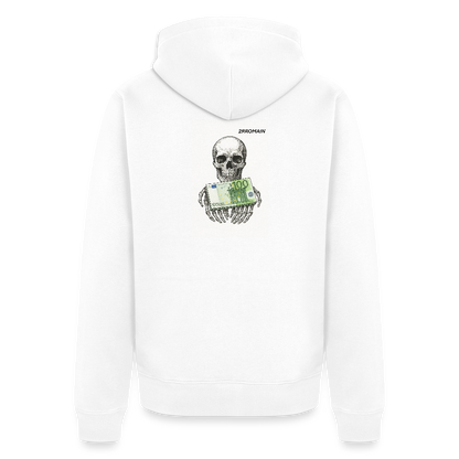 Veste à capuche premium pour homme - white