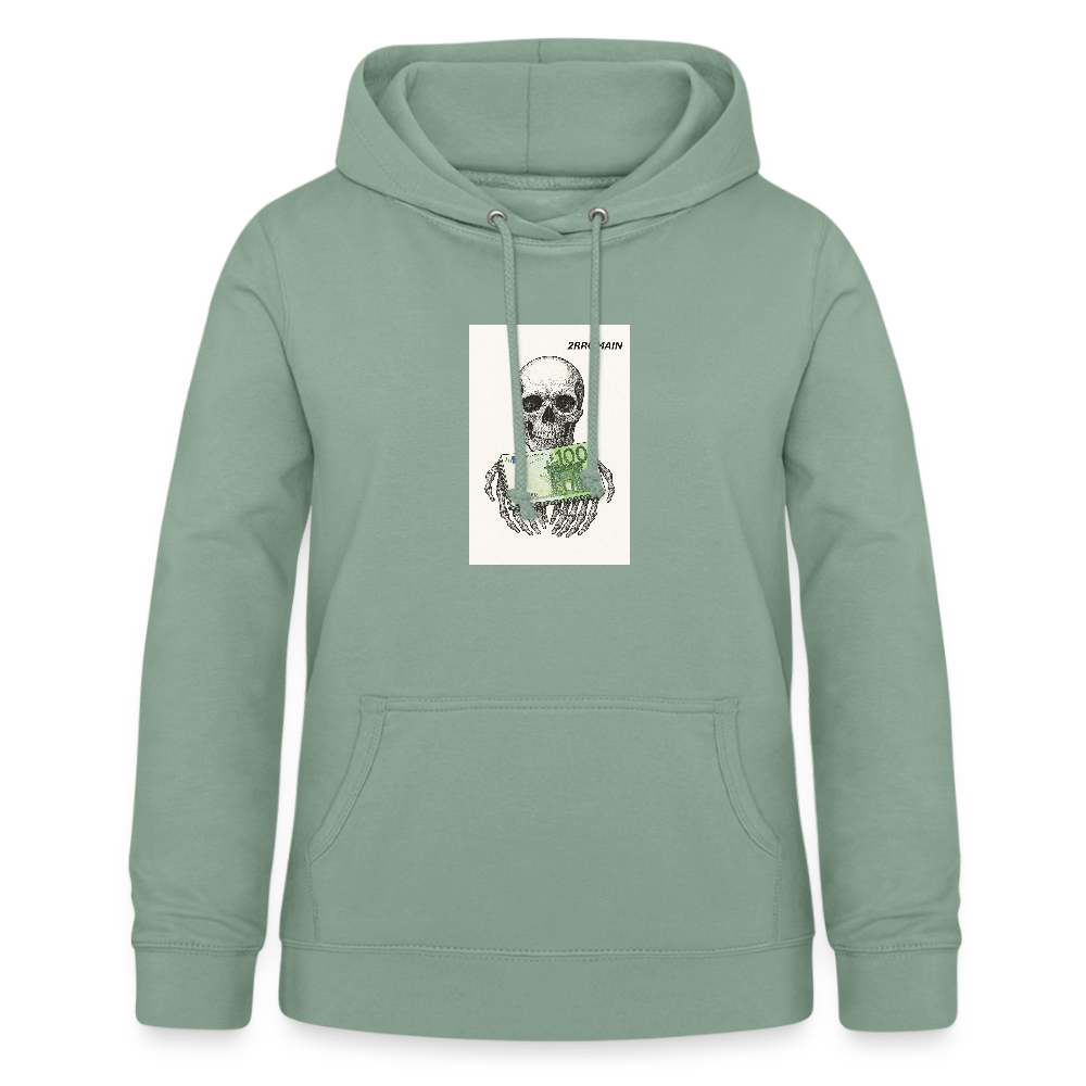 Women's Hoodie - steel green