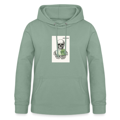 Women's Hoodie - steel green