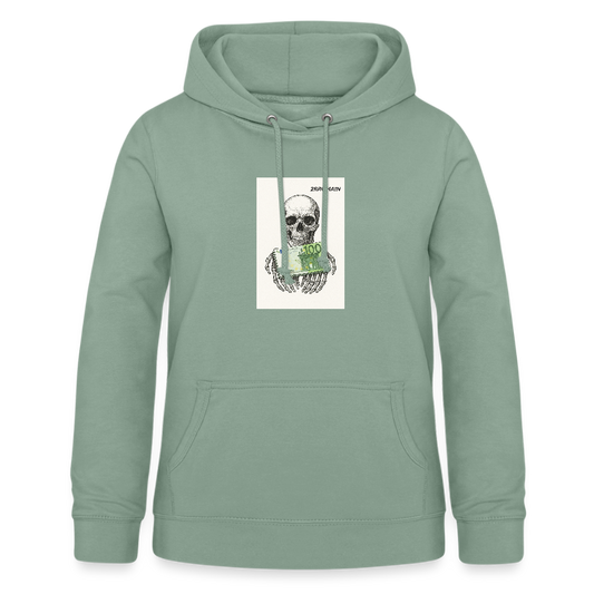 Women's Hoodie - steel green