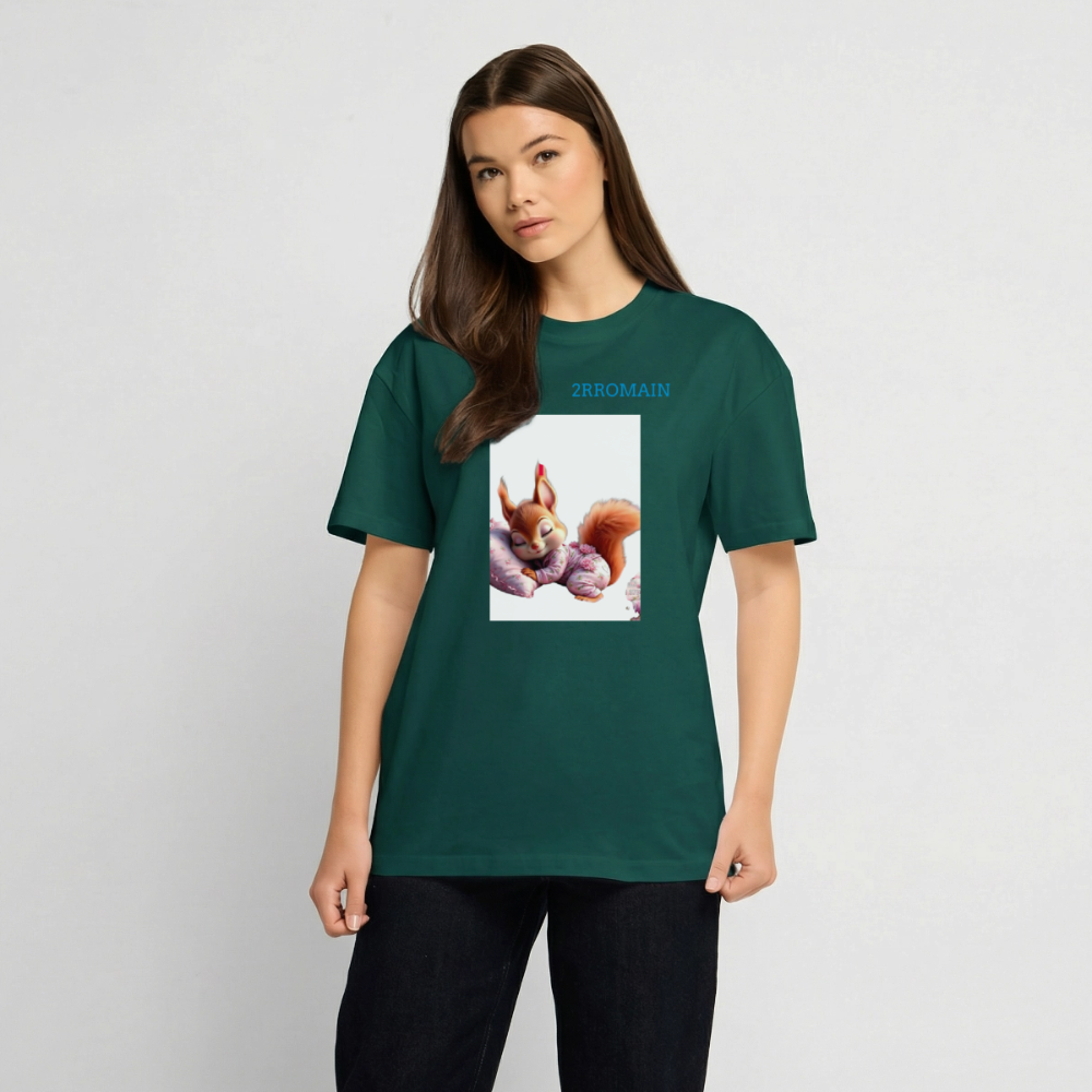 Unisex Oversized Heavyweight T-shirt - hunter green