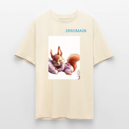 Unisex Oversized Heavyweight T-shirt - creme