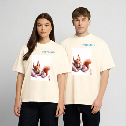 Unisex Oversized Heavyweight T-shirt - creme