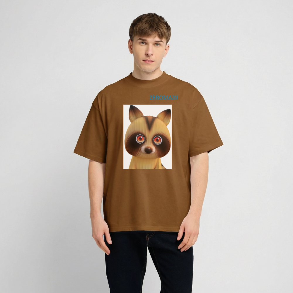 Unisex Oversized Heavyweight T-shirt - toffee