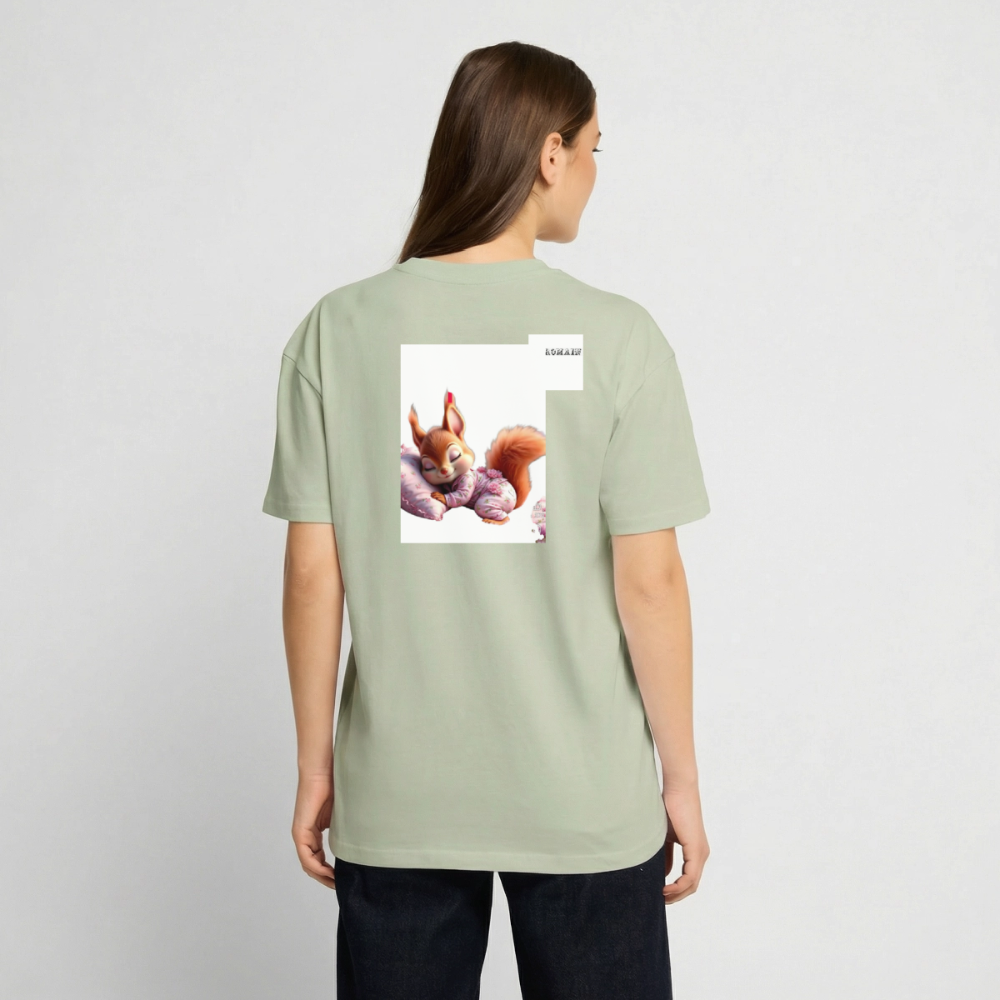 Unisex Oversized Heavyweight T-shirt - soft salvia 