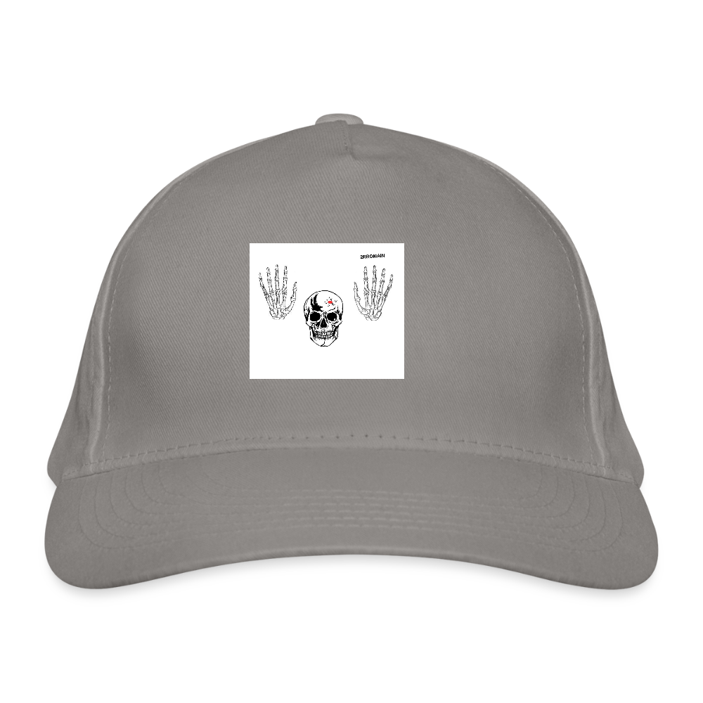 Organic Baseball Cap - light grey