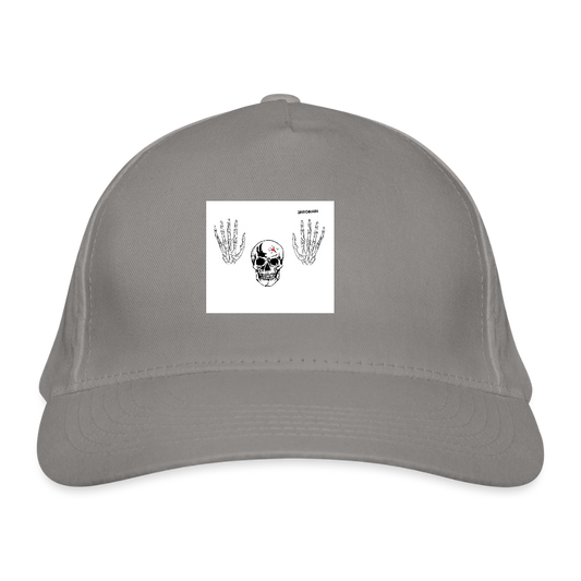 Organic Baseball Cap - light grey