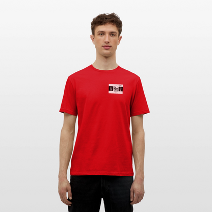 T-Shirt tête de mort haut les mains - red