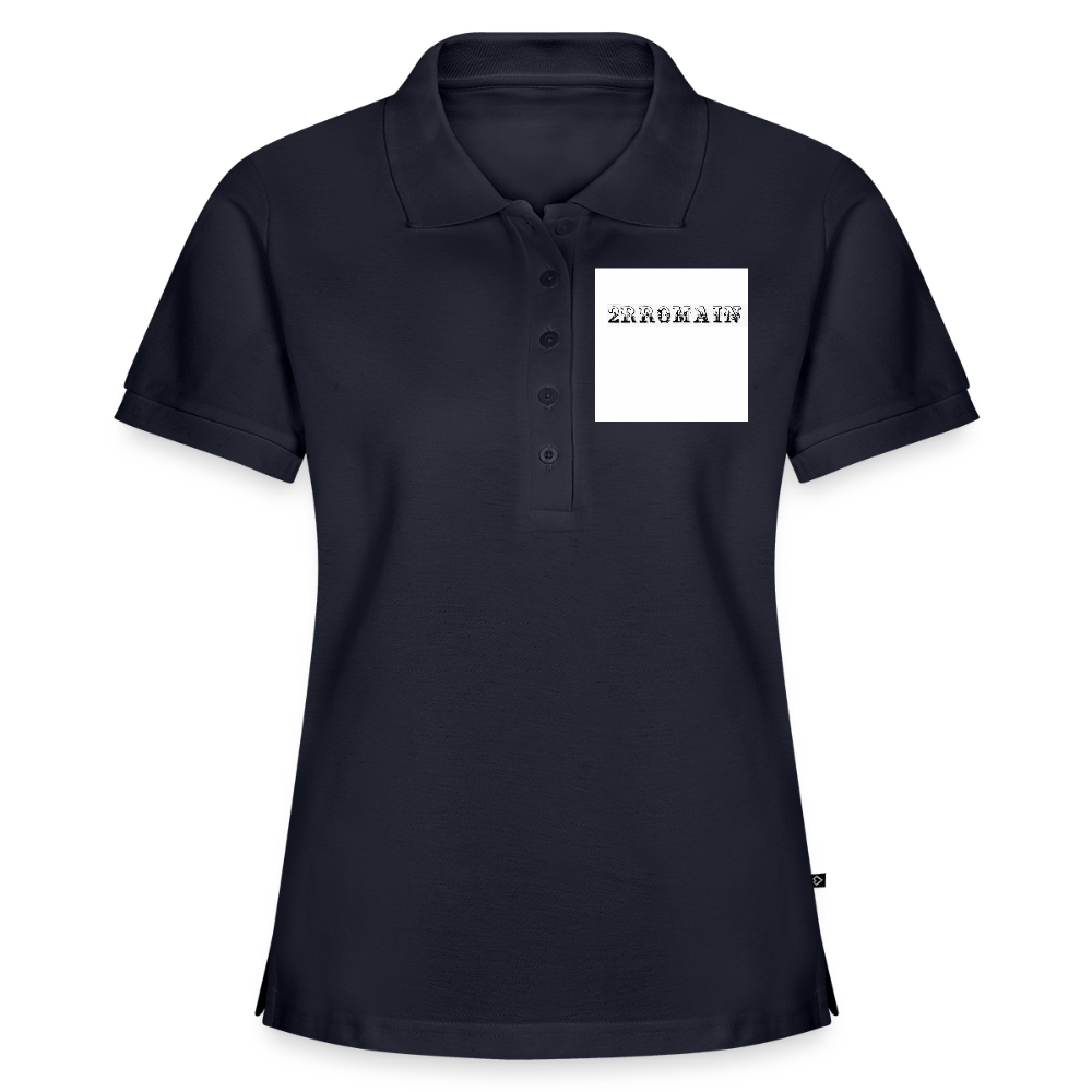 Women’s Premium Organic Polo Shirt - navy