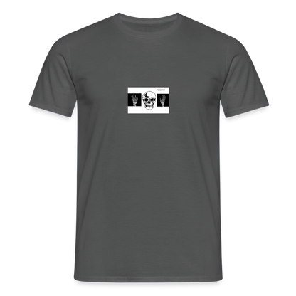 T-Shirt tête de mort haut les mains - charcoal grey