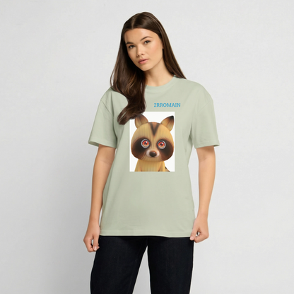 Unisex Oversized Heavyweight T-shirt - soft salvia 