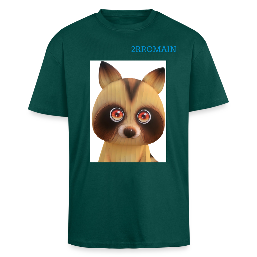 Unisex Oversized Heavyweight T-shirt - hunter green