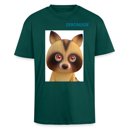 Unisex Oversized Heavyweight T-shirt - hunter green