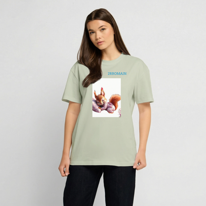 Unisex Oversized Heavyweight T-shirt - soft salvia 