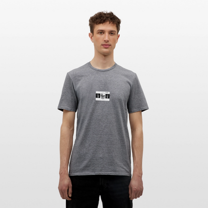 T-Shirt tête de mort haut les mains - graphite heather
