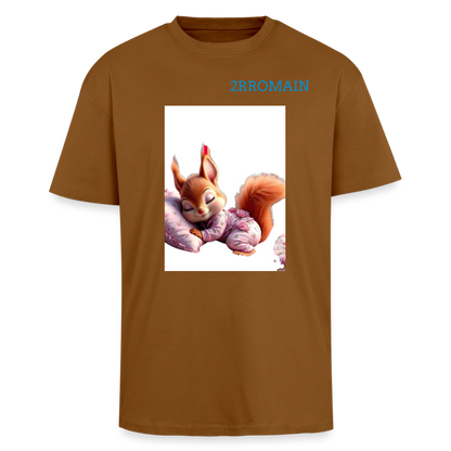 Unisex Oversized Heavyweight T-shirt - toffee