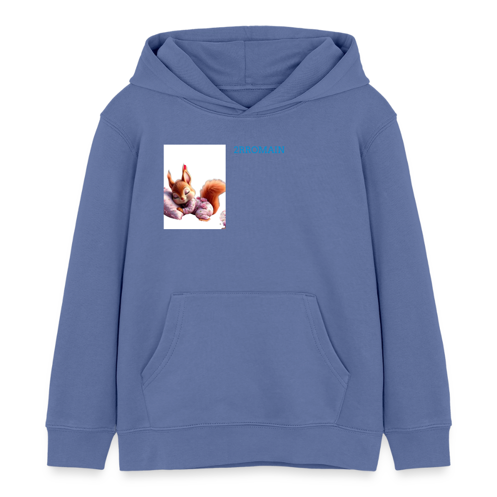 Kids Organic Hoodie by Stanley/Stella - bright blue