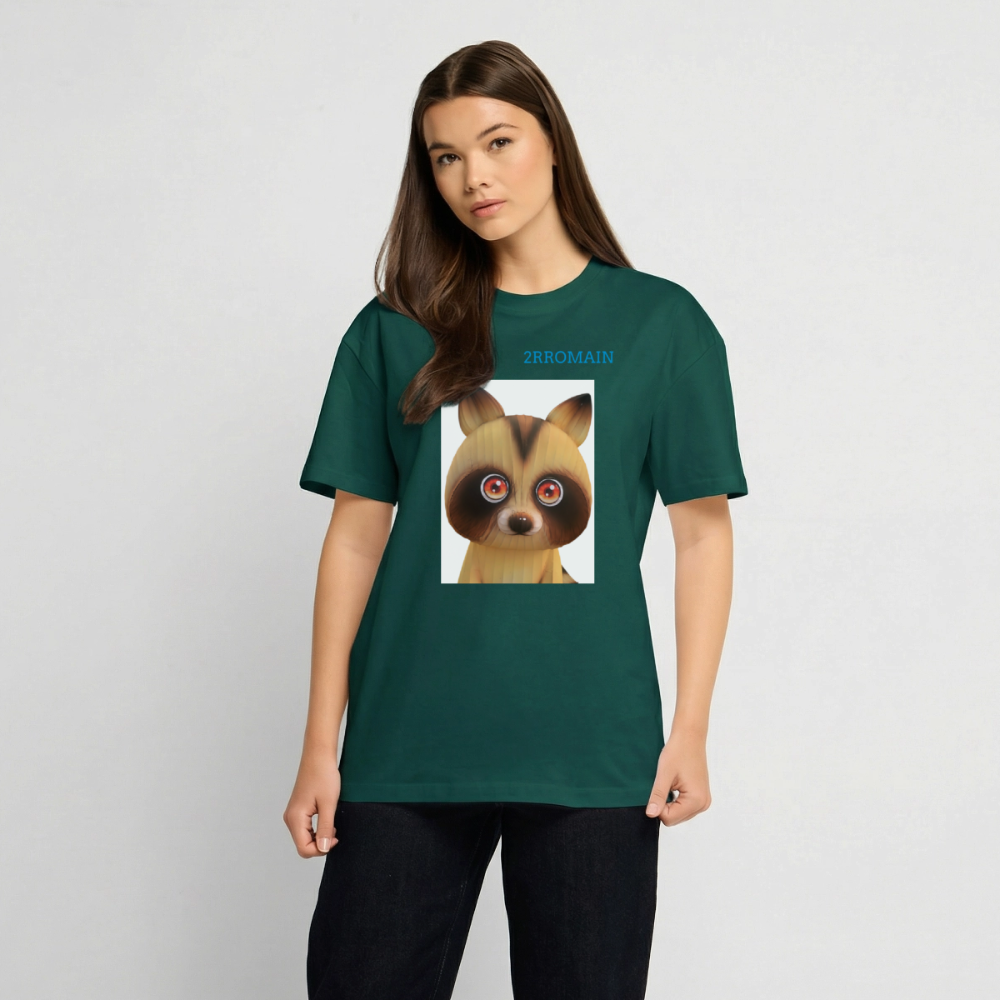 Unisex Oversized Heavyweight T-shirt - hunter green